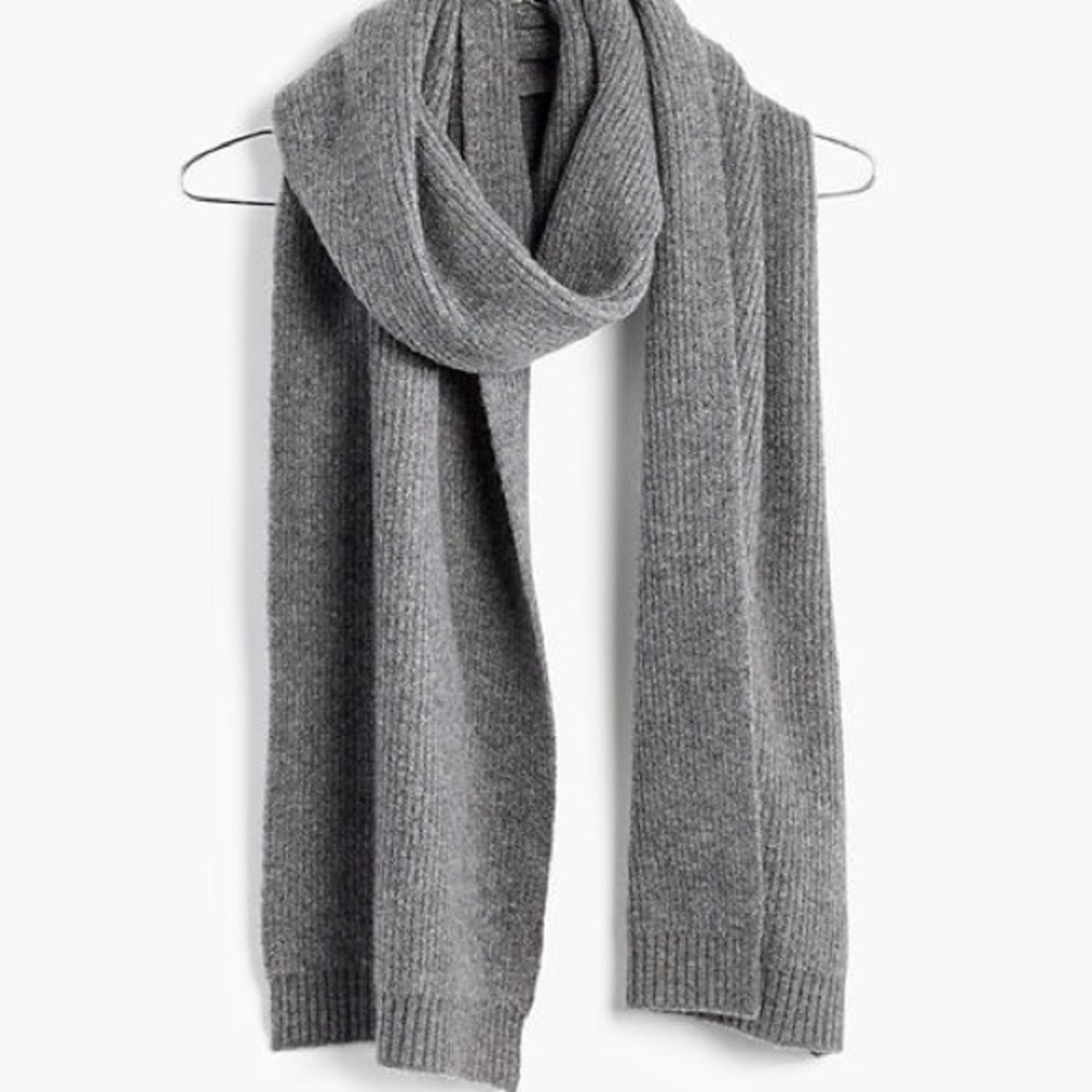 Madewell Grey Ryder scarf
